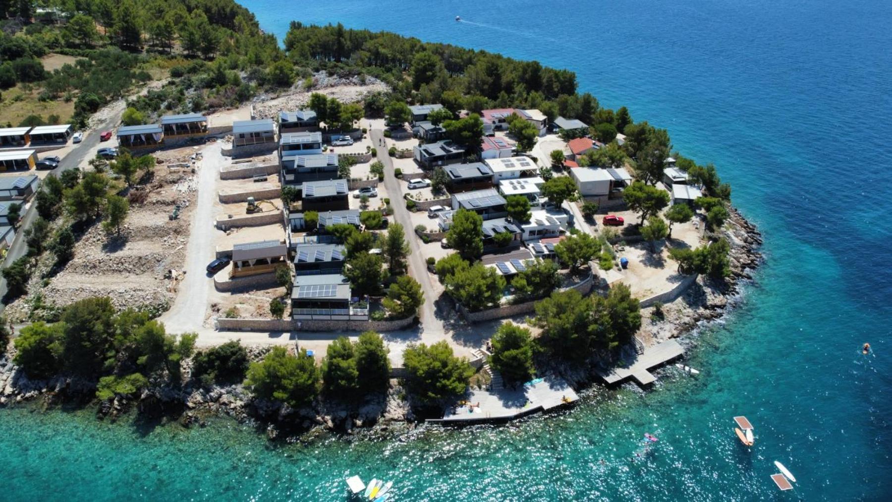 Hipo Camp Mobil Home Arta Pakoštane Exteriér fotografie
