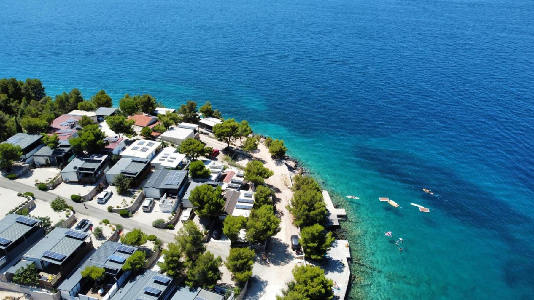 Hipo Camp Mobil Home Arta Pakoštane Exteriér fotografie